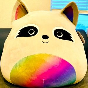 Squishmallow Max raccoon panda 24”